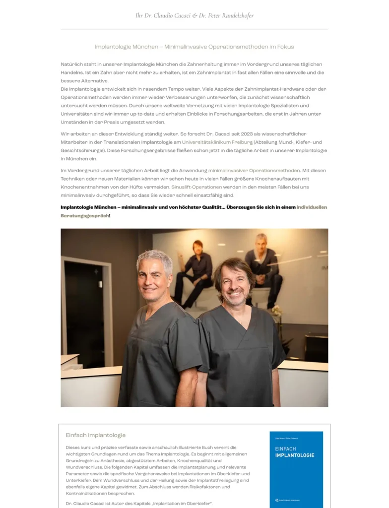 ICC-M Screenshot Hauptseite 3